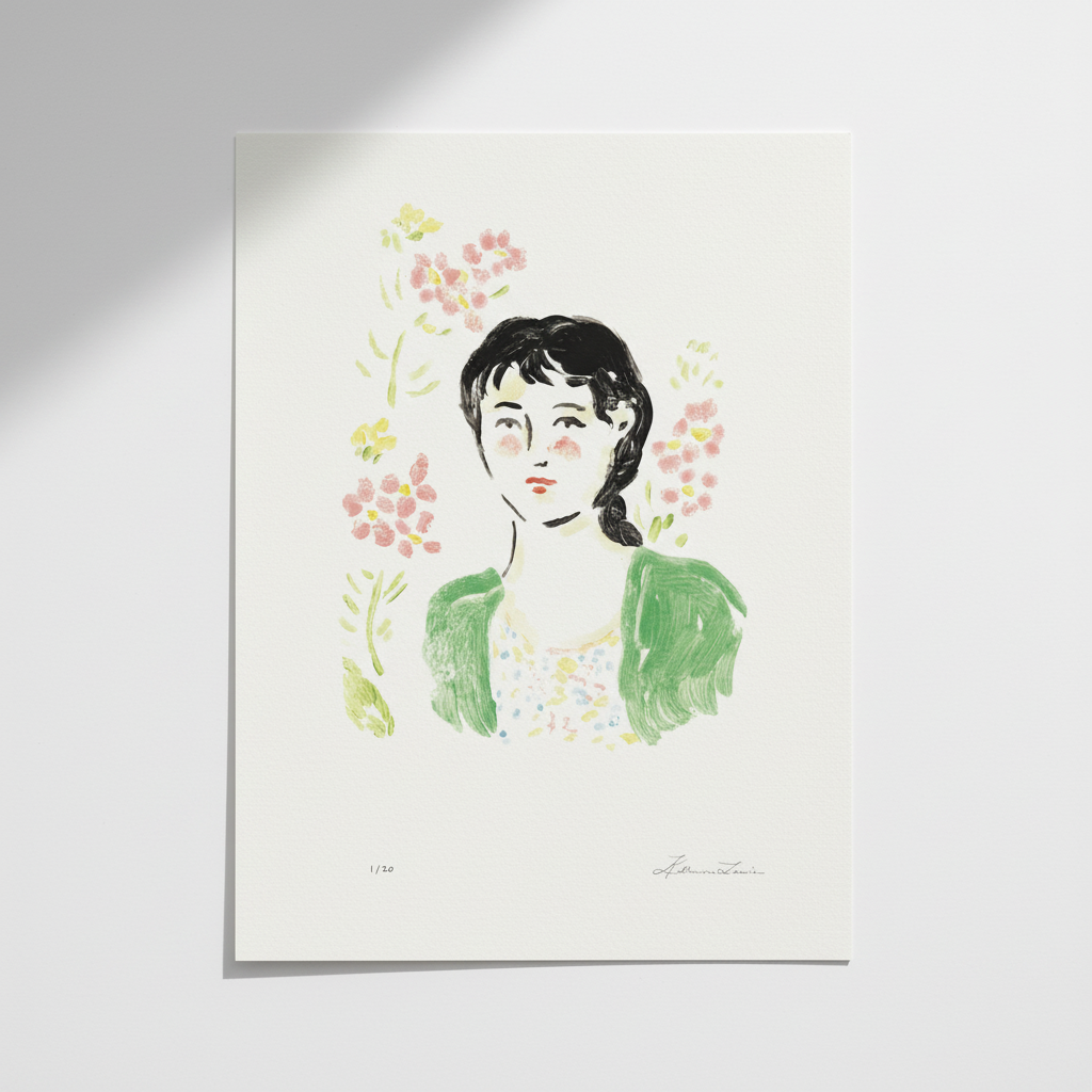 Haruka – 9x12 Giclée Print, Limited Edition of 20