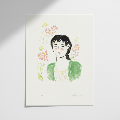 Haruka – 9x12 Giclée Print, Limited Edition of 20