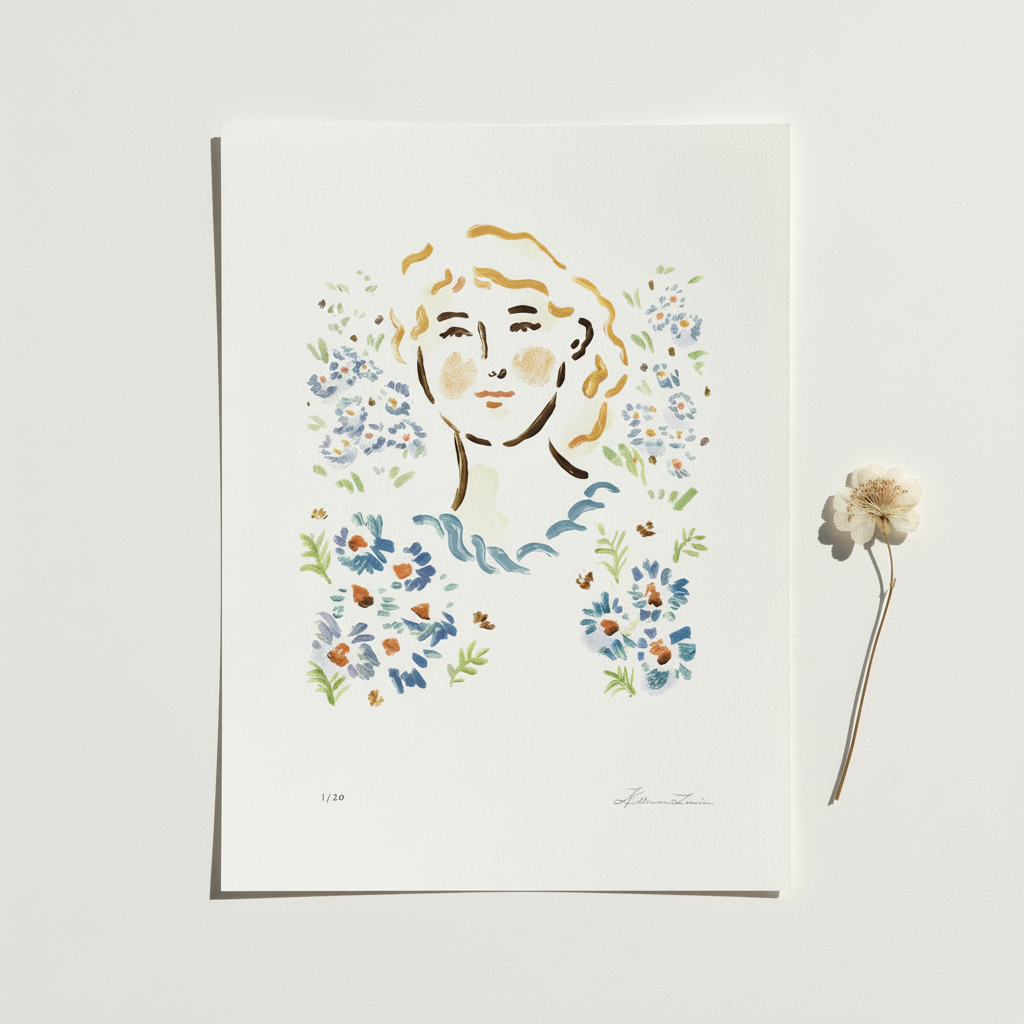 Helene – 9x12 Giclée Print, Limited Edition of 20