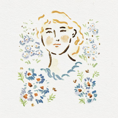 Helene – 9x12 Giclée Print, Limited Edition of 20