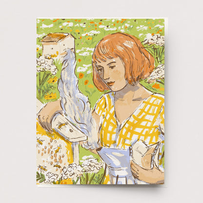 Lady Beekeeper Card