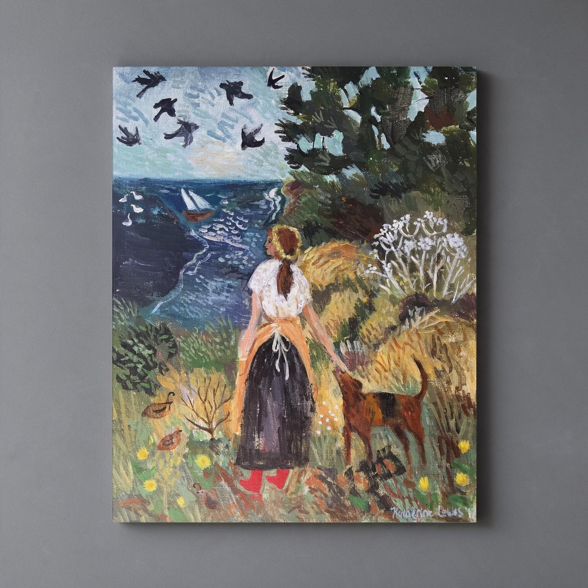 Long Awaited Friend Canvas Art Print