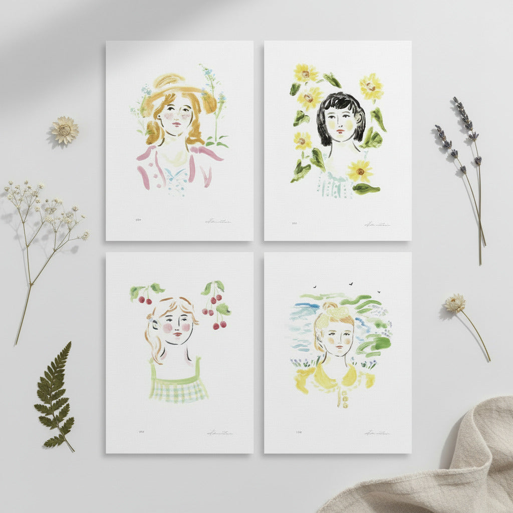 Astrid – 9x12 Giclée Print, Limited Edition of 20