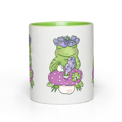 Lucky Tea 11oz Ceramic Accent Mug