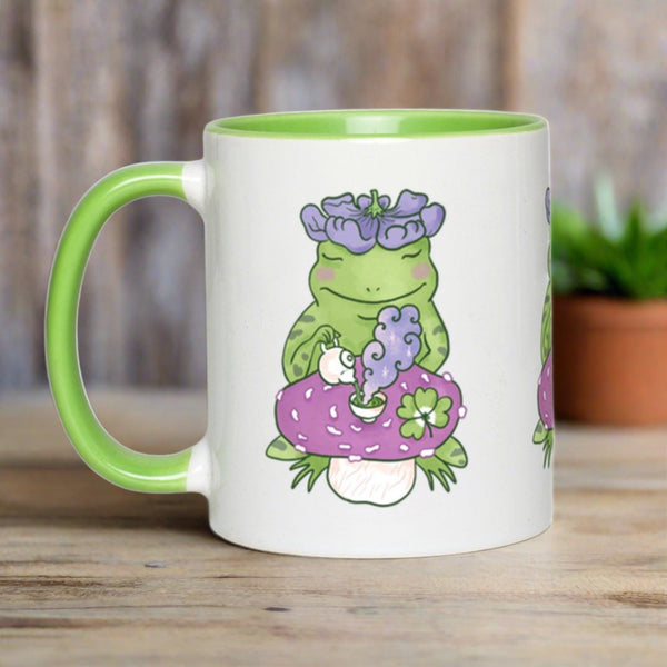 Lucky Tea 11oz Ceramic Accent Mug