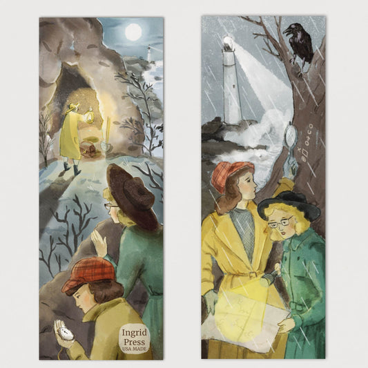 Mystery Cave Double-Sided Bookmark 16 Set