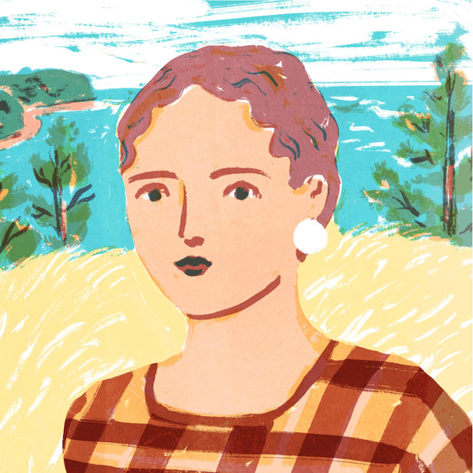 Ocean Portrait l Antique Framed & Mounted Print