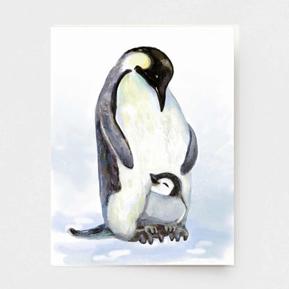 Penguin Care Greeting Card