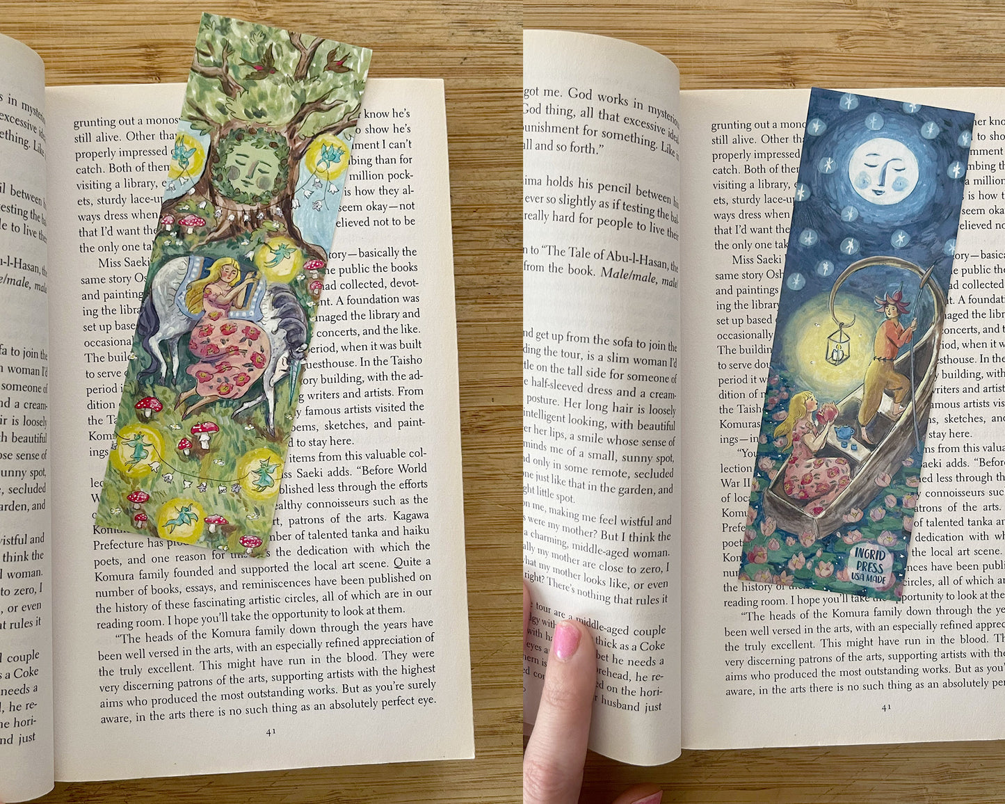 Princess Dream Double-Sided Bookmark
