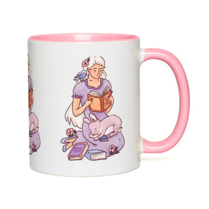 Lavender Story 11oz Ceramic Accent Mug