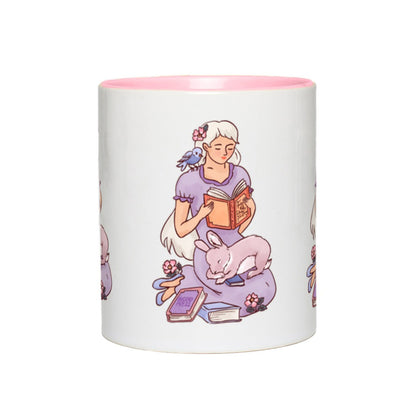Lavender Story 11oz Ceramic Accent Mug