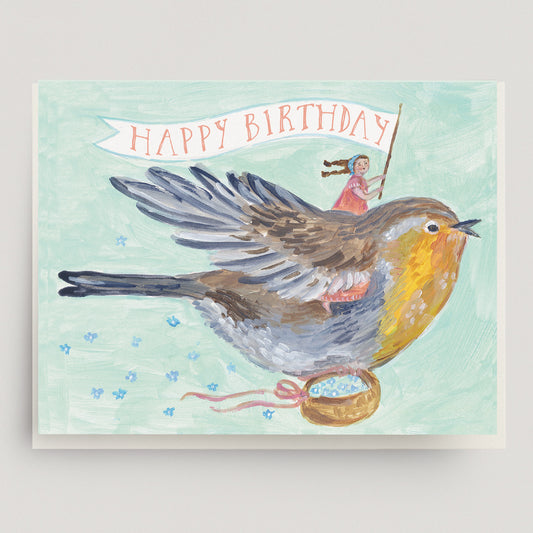 Robin Rider Greeting Card