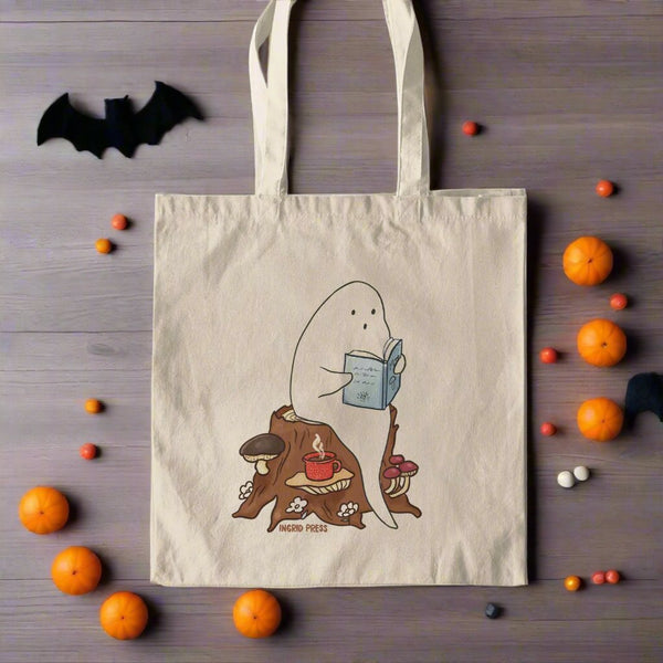 Spooky Stories Cotton Tote