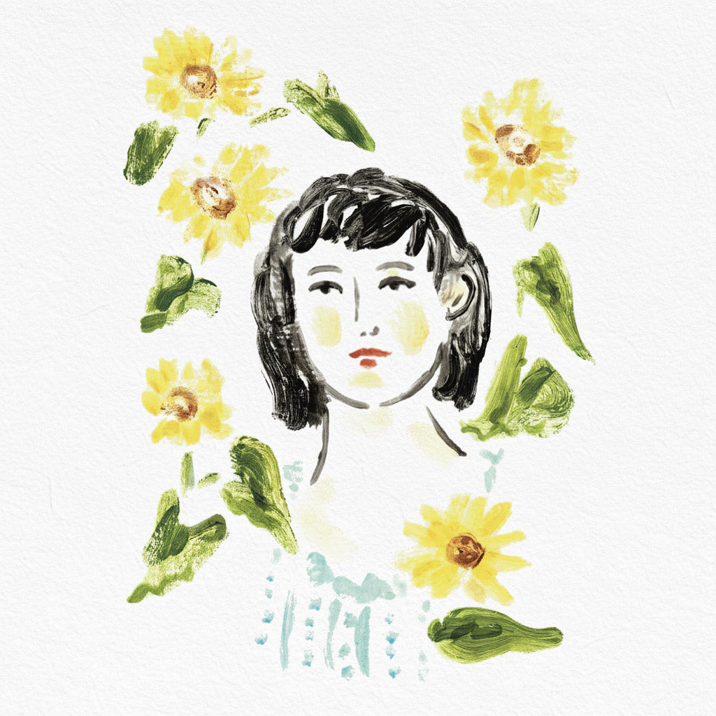 Sunflowers – 9x12 Giclée Print, Limited Edition of 20