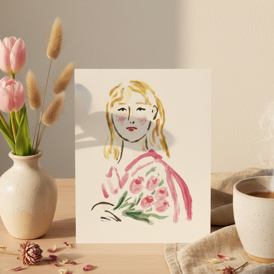 Tulips Greeting Card