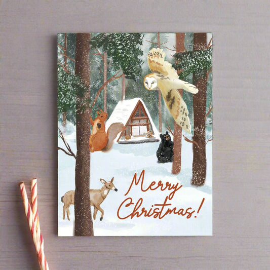 Wildlife Christmas Card H-145