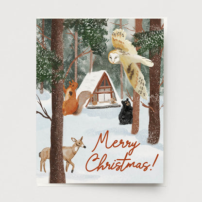 Wildlife Christmas Card H-145