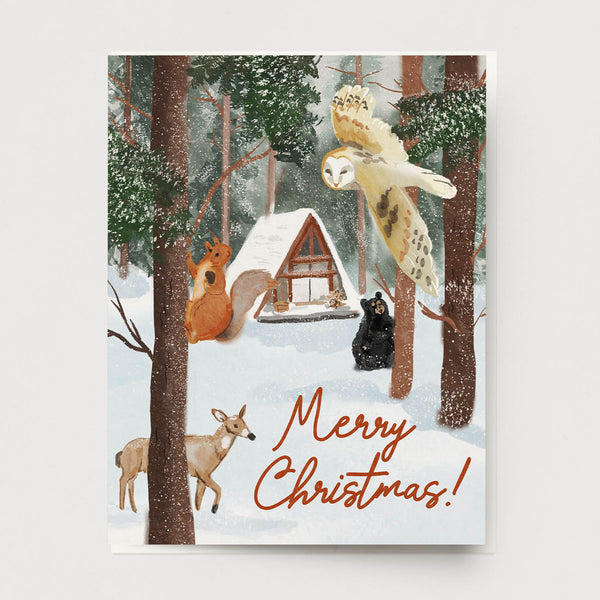 Wildlife Christmas Card H-145