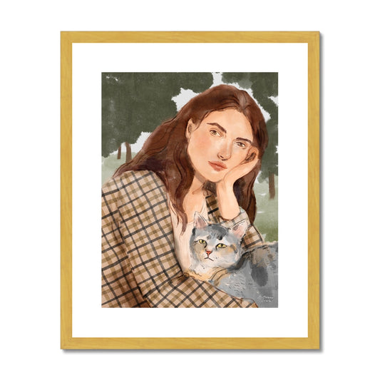 Eve + Scotch Framed & Mounted Print