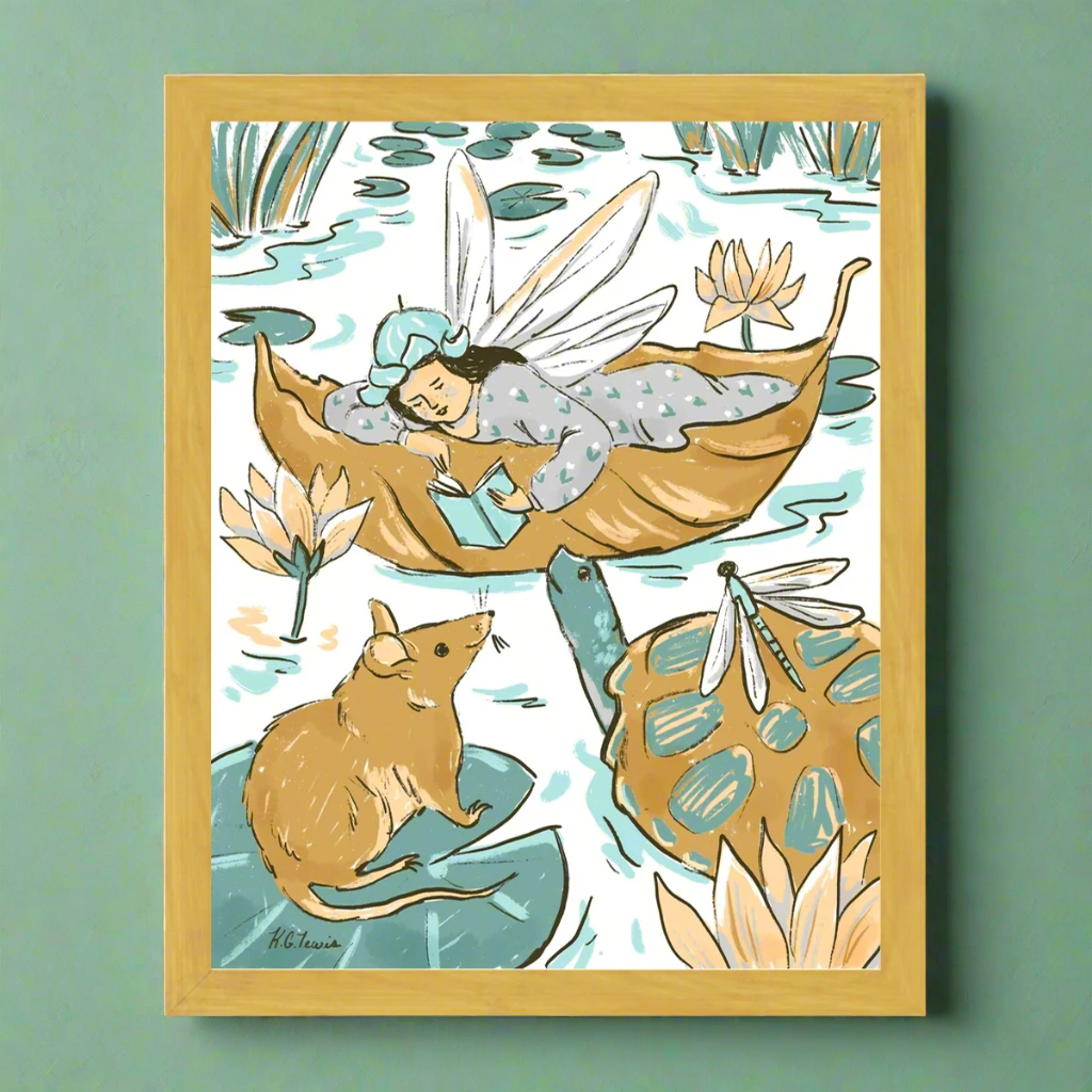River Stories Framed Print 11"x14"