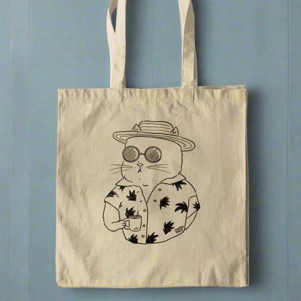 The Tourist Cotton Tote Bag