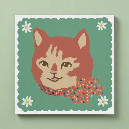 Vintage Cat Mini Canvas Print Bundle - 25% Savings