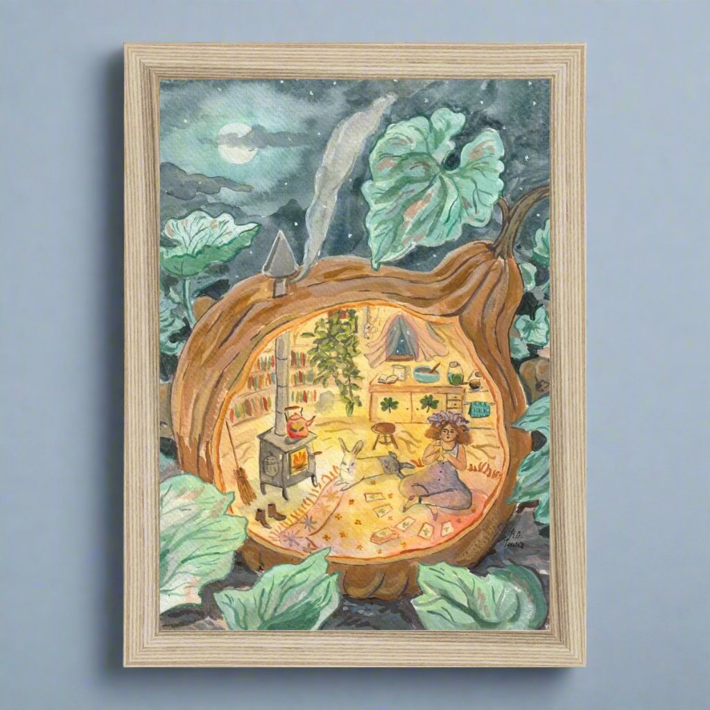 Snug Magic Framed Print