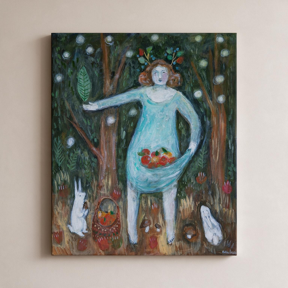 Fall Bounty Canvas Art Print