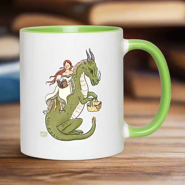 Dragon Picnic Ceramic Mug