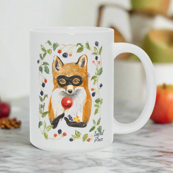 Carnival Fox 15oz Ceramic Mug