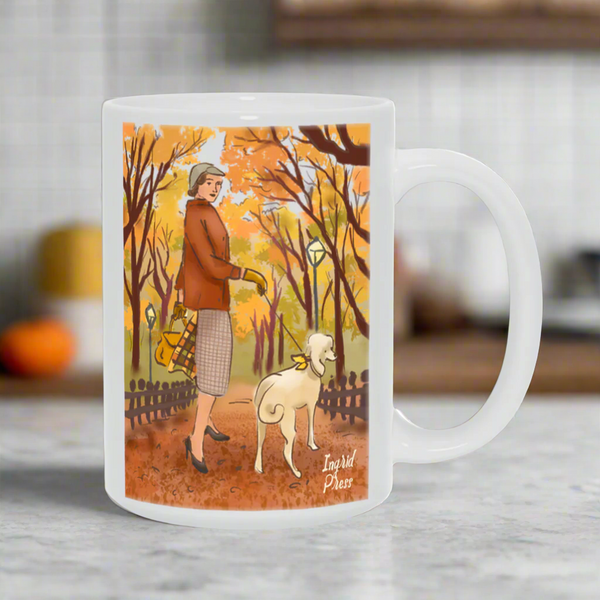 Fall in the Park 15oz Ceramic Mug