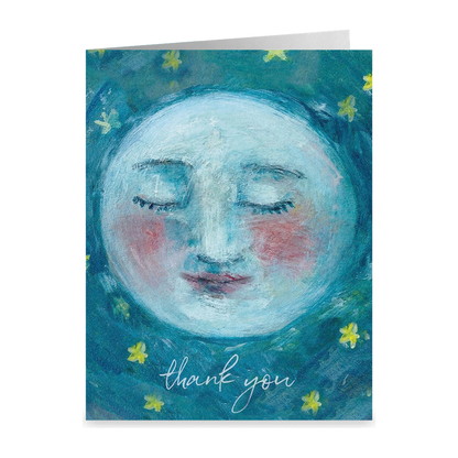 Thank You Moon Card T-101
