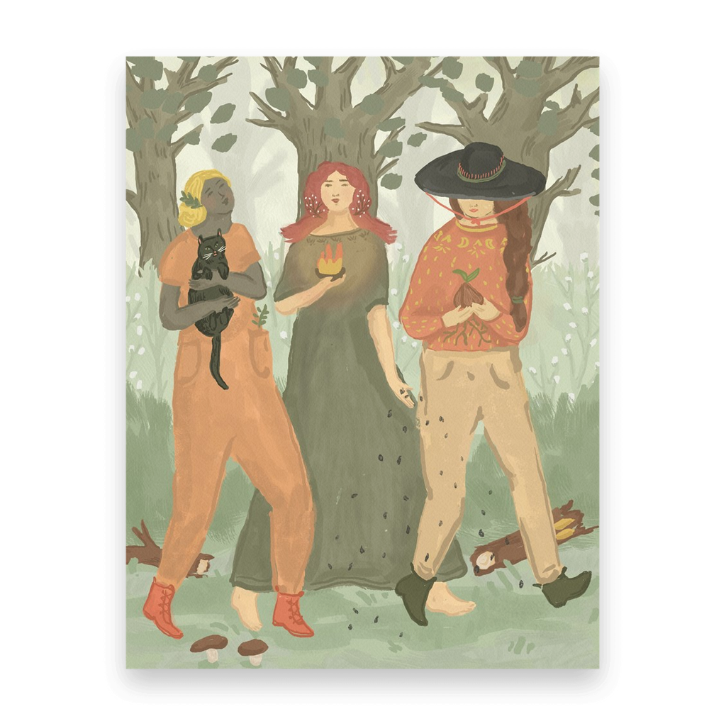 Walking Sisters | 10 Postcards