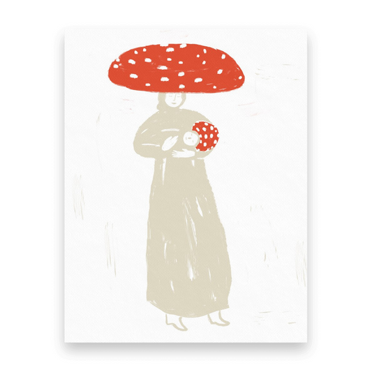 Mushroom Mama 10 Postcards B-104-P