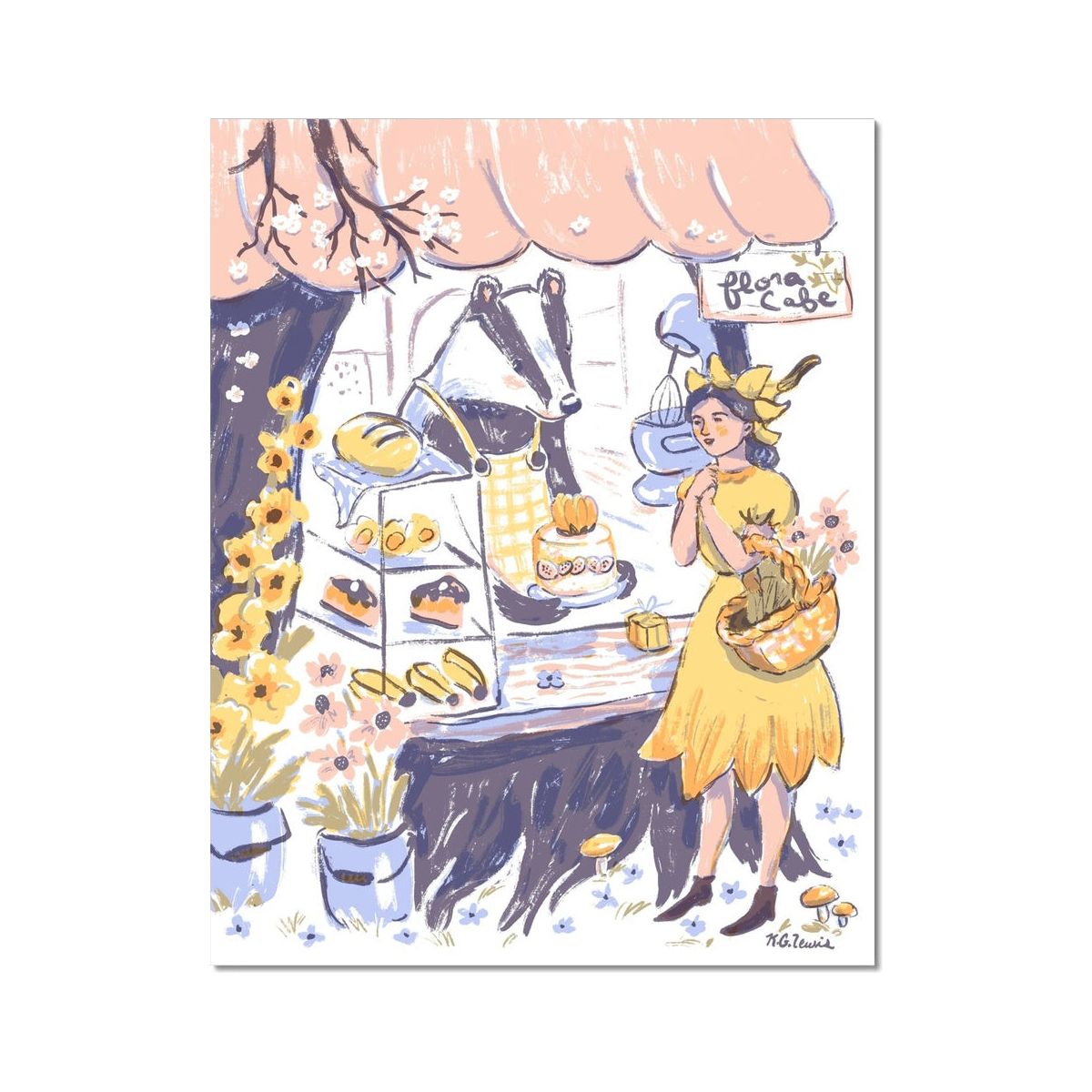 Birthday Surprise Paper Print