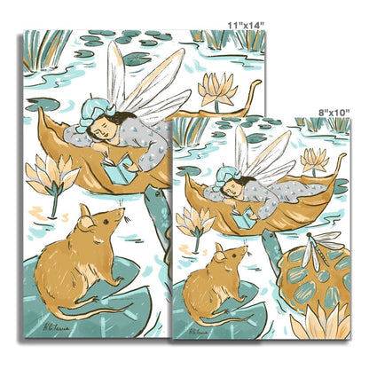 River Stories Paper Print