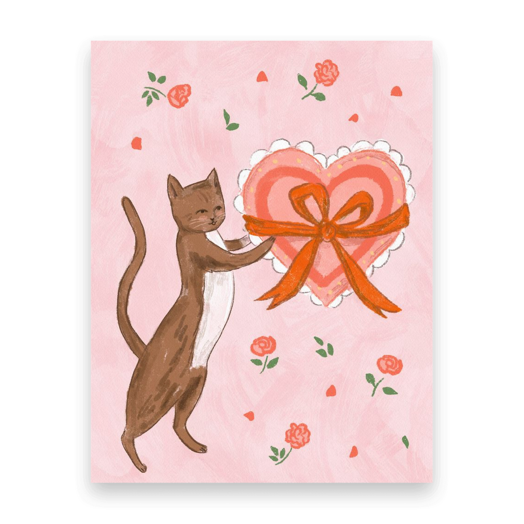 Valentine Cat | 10 Postcards