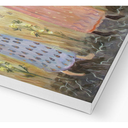Owl Offering Canvas Print 107-CP