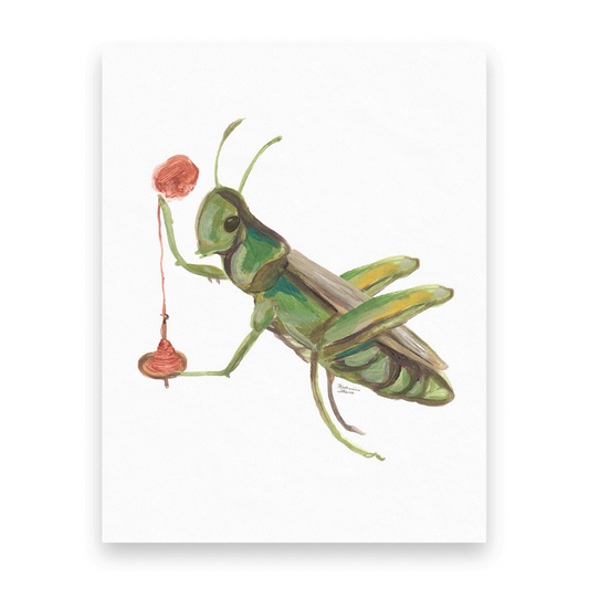 Spinning Grasshopper 10 Postcards U-142-P