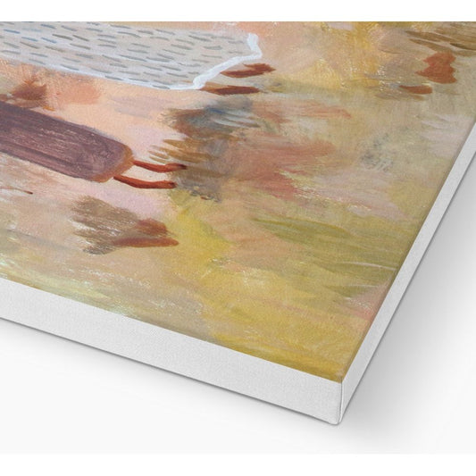 Planting the Desert Canvas Print 109-CP