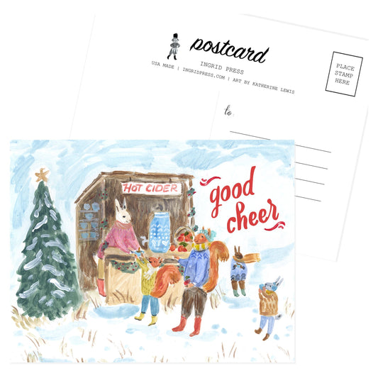 Cider Hut Holiday 10 Postcards