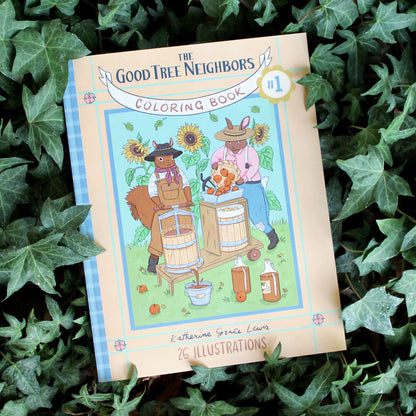 The Good Tree Neighbors Coloring Book Paperback