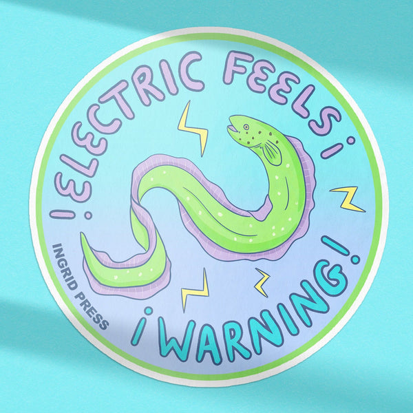 Electric Feels Sticker