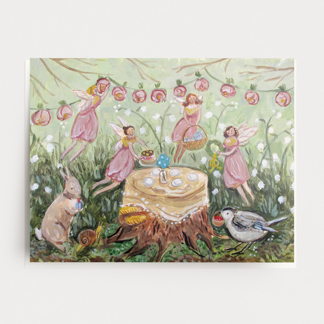 Fairy Tea Card