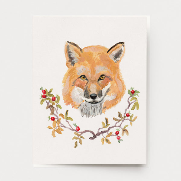 Fox Portrait Card U-140