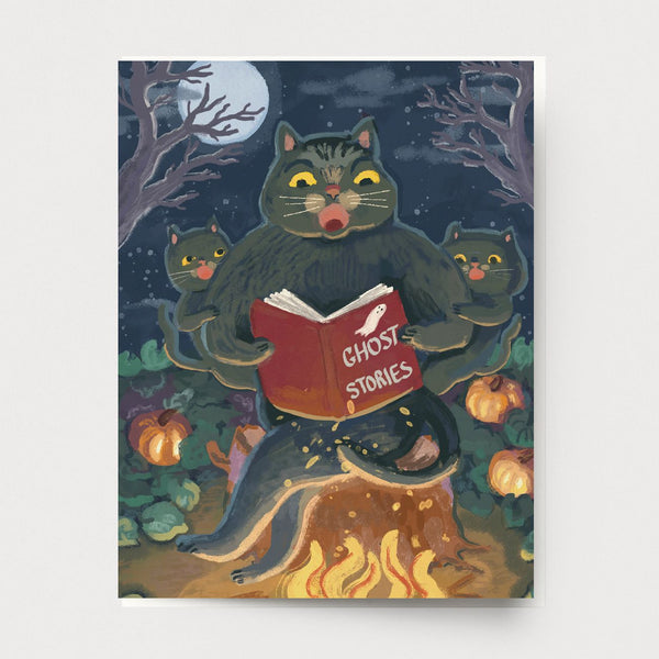 Ghost Stories Cats Card HA-111