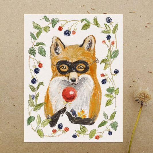 Carnival Fox Card HA-112