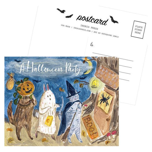 Halloween Parade 10 Postcards