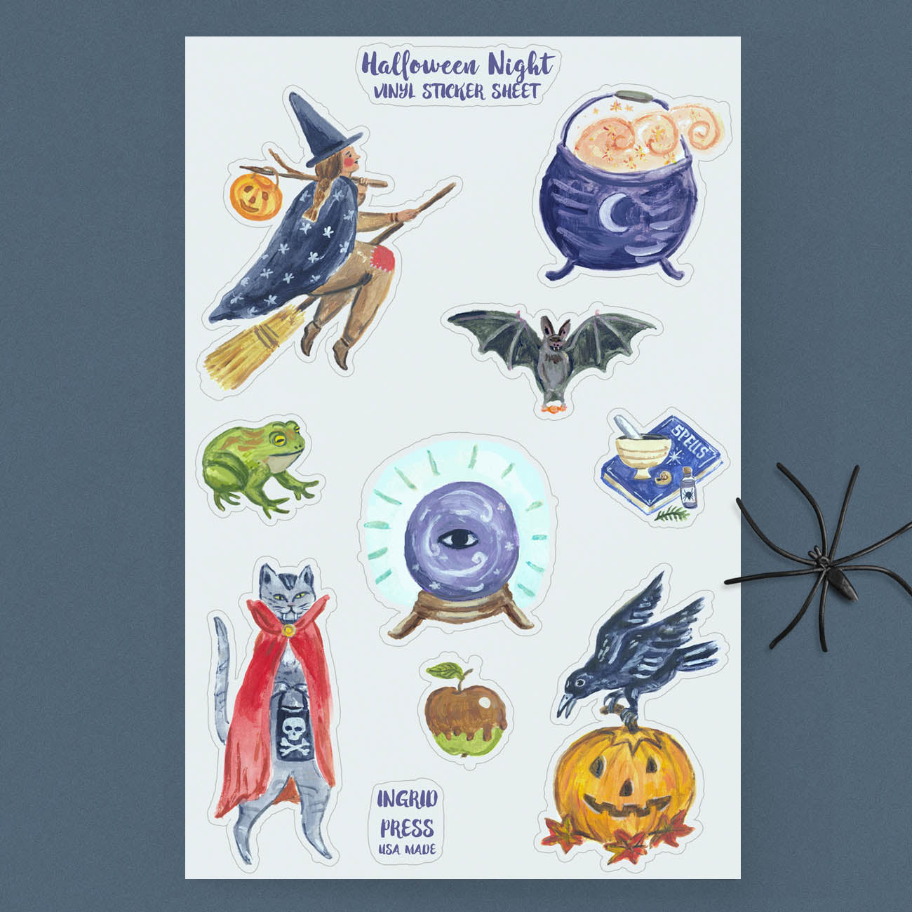 Halloween Night Sticker Sheet 108-SS