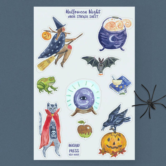 Halloween Night Sticker Sheet 108-SS